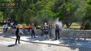 Ludijada maturanata na zadarskoj rivi