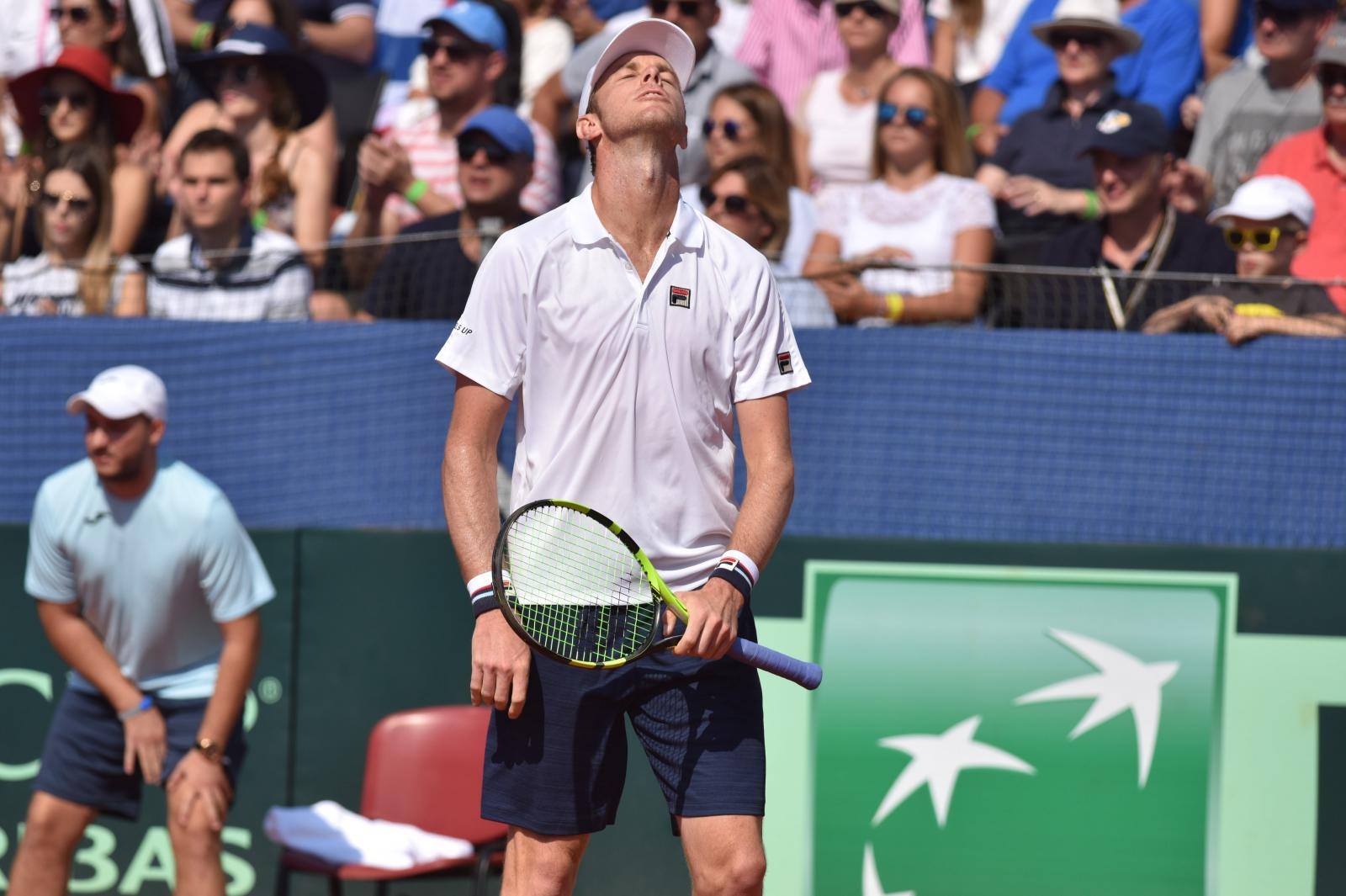 Davis Cup: Marin Čilić – Sam Querrey 1-3 Davis Cup: Marin Čilić – Sam Querrey 1-3
