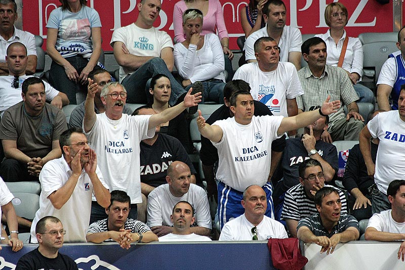 KK Zadar – KK Cibona (foto: Marin Gospić)