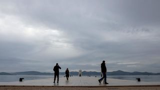 Oblačna nedjelja u Zadru