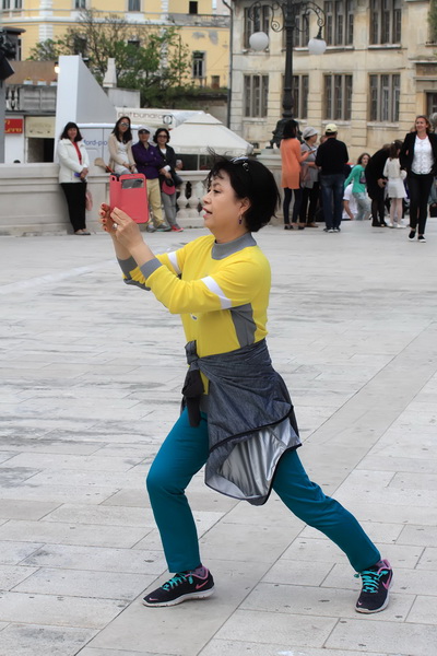 The Voice u Zadru: Sara, Dino, Ive i Jure na Trgu pet bunara, Foto: Roberto Lerga