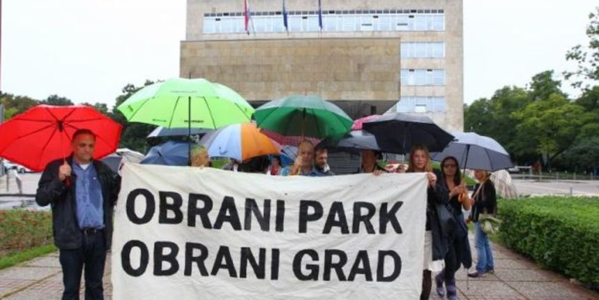 Inicijativa “Obrani Park, obrani Grad” ovu subotu u podne organizira veliki prosvjed protiv izgradnje crkve u parku na Savici, foto-PIXSELL Inicijativa “Obrani Park, obrani Grad” ovu subotu u podne organizira veliki prosvjed protiv izgradnje crkve u parku na Savici, foto-PIXSELL