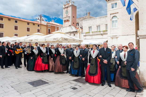 Predstavljanje zadarske pučke nošnje, Foto: Željko Karavida