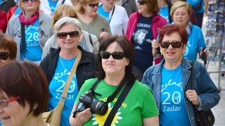 “Relaksice” u akciji “1000 koraka kroz 1000 ulica”, foto: Iva Perinčić “Relaksice” u akciji “1000 koraka kroz 1000 ulica”, foto: Iva Perinčić