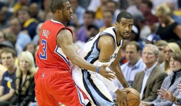 Chris Paul i Mike Conley, foto: nba.com