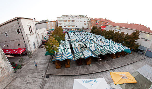 Đir po gradu, 13. listopada 2011. zadarska tržnica, pijaca