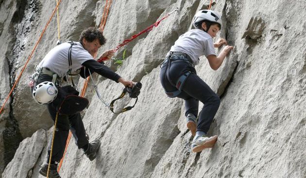 U kanjonu Velike Paklenice odrzava se 15. Medjunarodni susret penjaca Paklenica – Kids day. Photo: Dino Stanin/PIXSELL