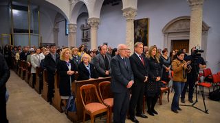 Nadbiskup Puljić predvodio svečano misno slavlje u crkvi. sv. Marije u sklopu obilježavanja 950. obljetnice spomena samostana. Foto: Iva Perinčić