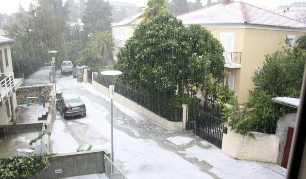 Tuča u Zadru 26. studenog