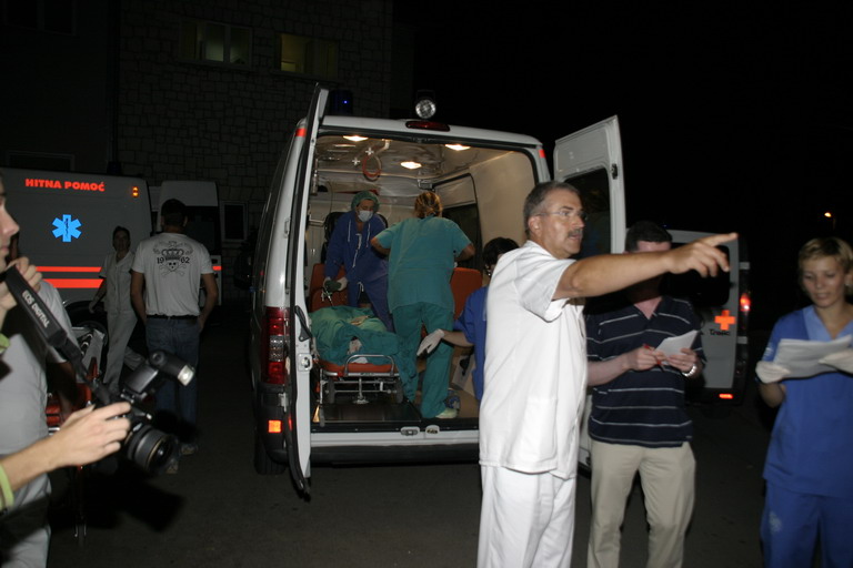 Ozlijedjeni vatrogasci na Kornatu