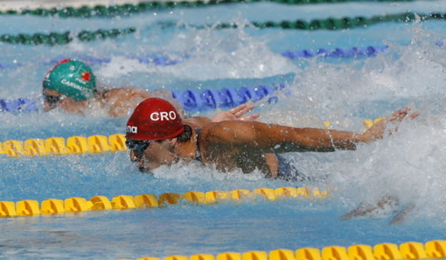 Rim, 310709. 
13 Svjetsko prvenstvo prvenstvo Rim 2009.
Kvalifikacijska utrka na 100 metara  butterfly
Na fotografiji: Mario Todorovic.
Foto: Vladimir Dugandzic / CROPIX
