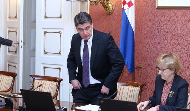 U Banski dvorima odrzana je redovita sjednica Vlade RH. zoran milanovic Photo: Patrik Macek/PIXSELL