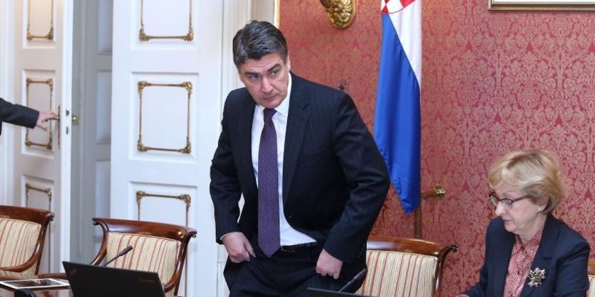 U Banski dvorima odrzana je redovita sjednica Vlade RH. zoran milanovic Photo: Patrik Macek/PIXSELL U Banski dvorima odrzana je redovita sjednica Vlade RH. zoran milanovic Photo: Patrik Macek/PIXSELL