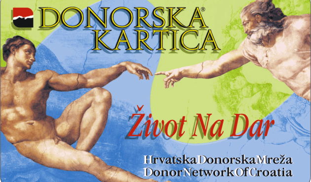 Donorska kartica- Život na dar