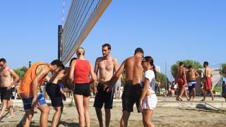 Na plaži Punta u Bibinjama održan 6. Memorijalni turnir u odbojci na pijesku za Tomislav Sikirića – Siku. Foto: Leo Banić Na plaži Punta u Bibinjama održan 6. Memorijalni turnir u odbojci na pijesku za Tomislav Sikirića – Siku. Foto: Leo Banić