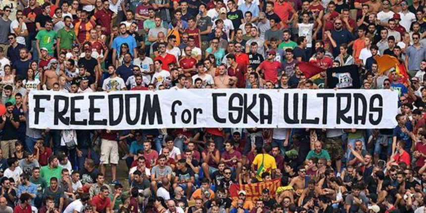 Navijači CSKA, foto: twitter Navijači CSKA, foto: twitter