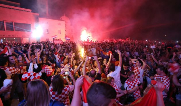 Velika fešta na Forumu nakon pobjede Hrvatske i plasmana u finale Svjetskog prvenstva