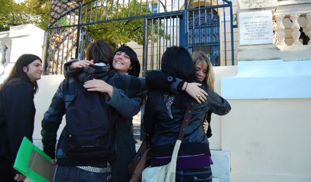 Free Hugs Day, na Trgu, foto: Tea Balog