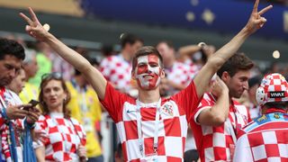 Hrvatski navijači briljiraju na tribinama stadiona Lužnjiki