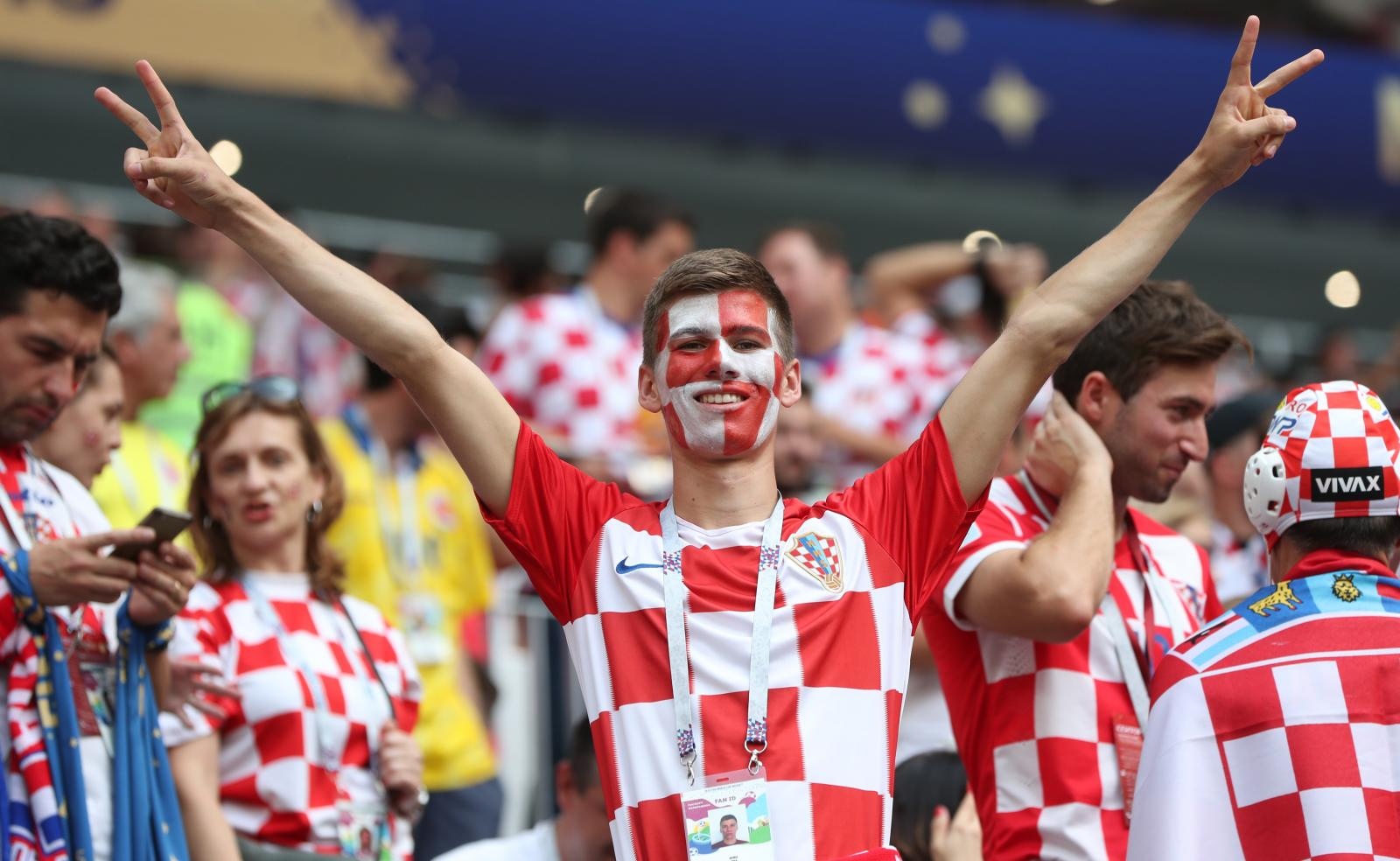 Hrvatski navijači briljiraju na tribinama stadiona Lužnjiki