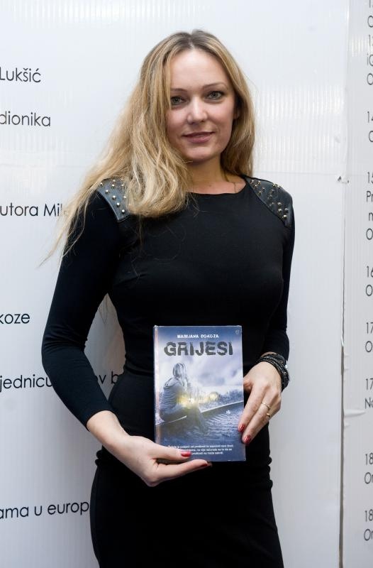 12.11.2014., Zagreb – U sklopu Interlibera odrzana je promocije knjige pod nazivom Grijesi hrvatske knjizevnice iz dijaspore Marijane Dokoze. Photo: Davor Visnjic/PIXSELL