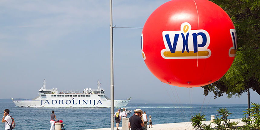 Snimanje reklame za Adria Air Race 2011. nad zadarskim Poluotokom, Foto: Leo Banić ć