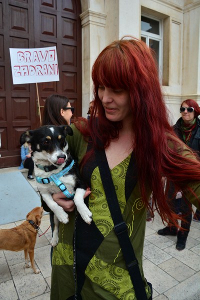 Skup podrške za NO KILL skloništa za životinje,  foto Iva Perinčić