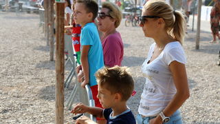 Vir: Slobodan trening na plaži Jadro pred utrke Alpe Adria Jest Ski Toura. Foto: Kažimir Škrbić/Virski list