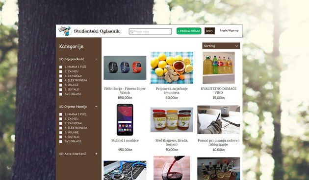 Studentski oglasnik Marina Škare