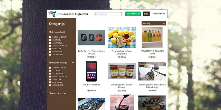 Studentski oglasnik Marina Škare Studentski oglasnik Marina Škare