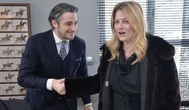 Mate Čuljak i Ana Hanžeković. Photo: Marko Lukunic/PIXSELL