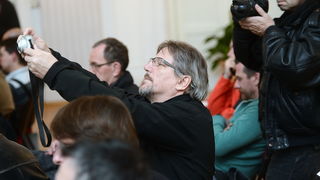 Zagreb, 250313.
Hrvatsko novinarsko drustvo, Perkovceva 2.
U Novinarskom domu odrzana je svecana dodjela nagrada za najbolje hrvatske novinske fotografije.
Zbor fotoreportera Hrvatske izbor najboljih novinskih fotografija organizira vec desetu godinu za r