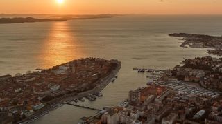 Zadar iz zraka, panorama Zadra Zadar iz zraka, panorama Zadra