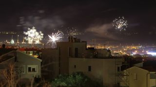 Zadarski doček Nove godine uz veliki vatromet Zadarski doček Nove godine uz veliki vatromet