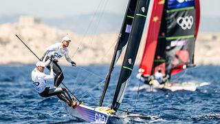 OI Pariz 2024: Braća Fantela u klasi 49er na regatnom polju u Marseilleu