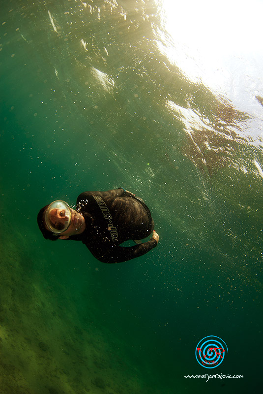 Podmorski foto session na Puntamici, Foto: Marjan Radović Podmorski foto session na Puntamici, Foto: Marjan Radović