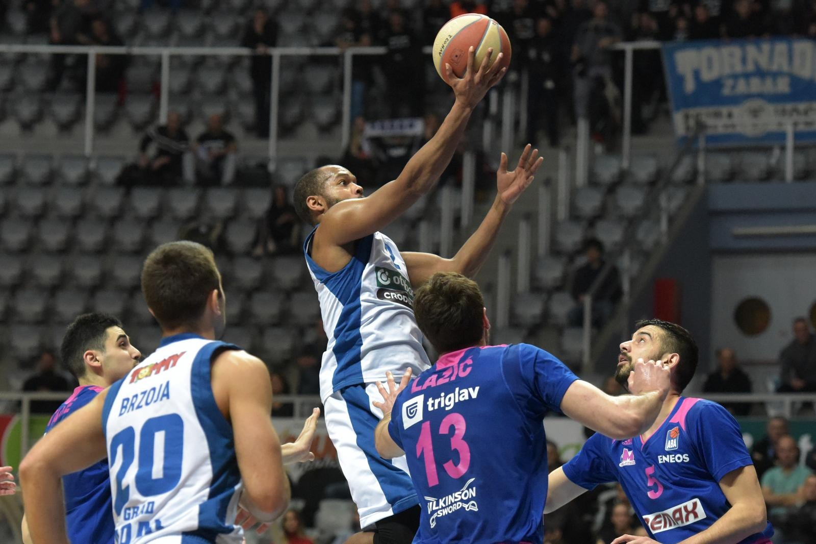 ABA liga: KK Zadar – Mega Bemax 95-91
