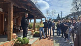 Terenska nastava zadarskih studenata u Međimurju Terenska nastava zadarskih studenata u Međimurju