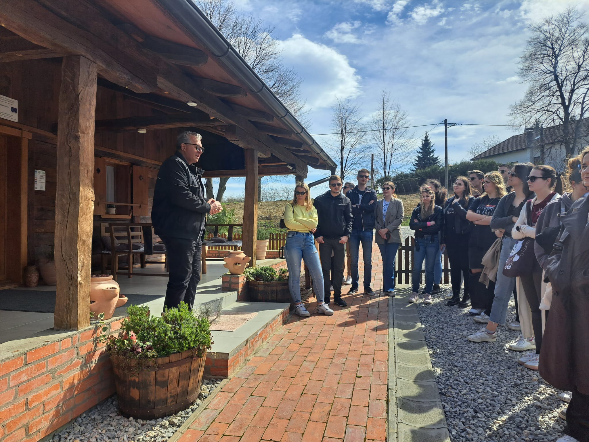 Terenska nastava zadarskih studenata u Međimurju Terenska nastava zadarskih studenata u Međimurju