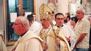 Svečana večernja misa u crkvi Sv.Šime (foto:Saša Čuka)