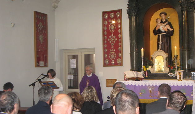 Misa u klaustru Sv. Frane