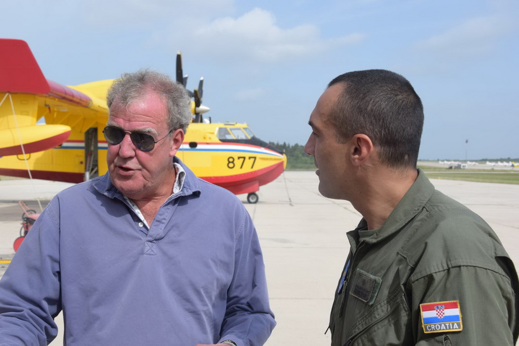 Ekipa tv showa “The Grand Tour” snimala u Zrakoplovnoj bazi u Zemuniku