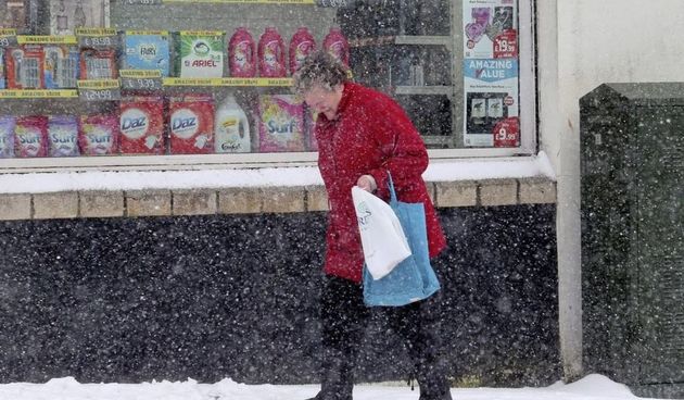 Snježna oluja u Irskoj