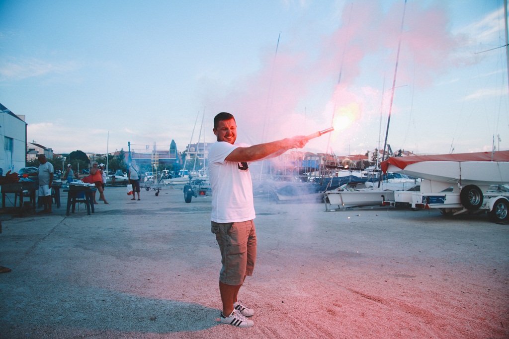 JK Uskok: Proslava olimpijskog zlata Fantele i Marenića