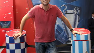 Tarik Filipović, Mila Horvat i Renata Sopek na predstavljanju trofeja Lige prvaka Tarik Filipović, Mila Horvat i Renata Sopek na predstavljanju trofeja Lige prvaka