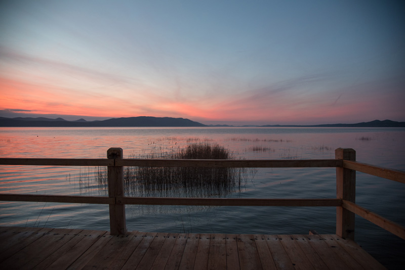 Jutro na Vranskom jezeru
