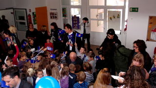 Dječji vrtić Ciciban uputio Sunčevu čestitku svome gradu Dječji vrtić Ciciban uputio Sunčevu čestitku svome gradu