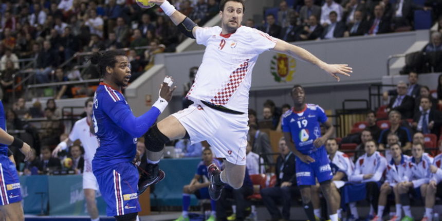 Zaragoza, Spanjolska, 230113.
Gradska dvorana Principe Felipe.
Svjetsko prvenstvo u rukometu za muskarce Spanjolska 2013.
Utakmica cetvrtfinala izmedju reprezentacija Hrvatske i Francuske.
Na fotografiji: Igor Vori.
Foto: Ante Cizmic / CROPIX Zaragoza, Spanjolska, 230113.
Gradska dvorana Principe Felipe.
Svjetsko prvenstvo u rukometu za muskarce Spanjolska 2013.
Utakmica cetvrtfinala izmedju reprezentacija Hrvatske i Francuske.
Na fotografiji: Igor Vori.
Foto: Ante Cizmic / CROPIX