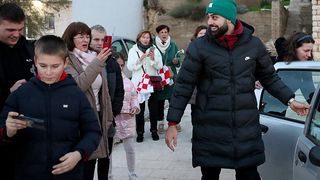 Veličanstveni doček brončanog Joška Gvardiola @ Novigrad Veličanstveni doček brončanog Joška Gvardiola @ Novigrad