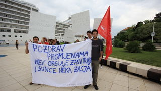 Mimohod Foruma mladih SDP-a, Mladih hrvatskih Liberala i mladih HNS-a Mimohod Foruma mladih SDP-a, Mladih hrvatskih Liberala i mladih HNS-a